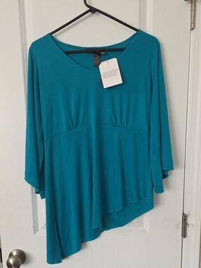NWT Anthony Design Originals Asymetrical Blouse Size Small